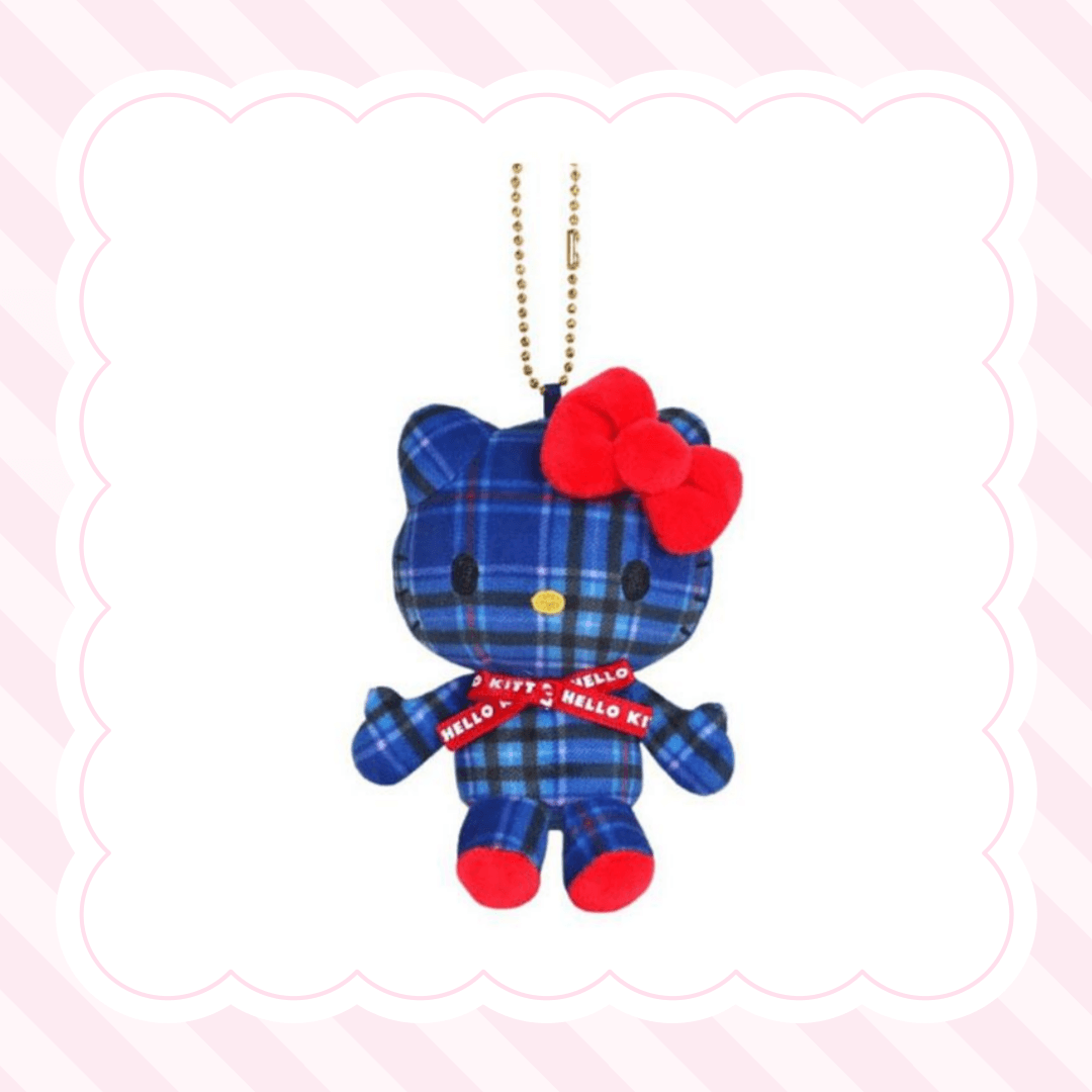 [산리오] 헬로키티 MC 컬렉션 타탄체크 블루