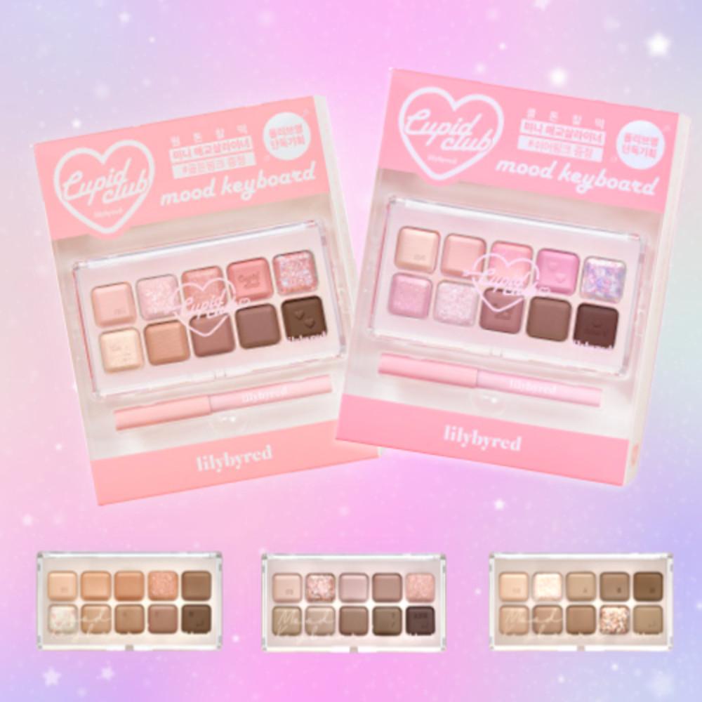 [젤라이너 포함] new 릴리바이레드 무드키보드 팔레트 기획세트 큐피드클럽 멤버십
