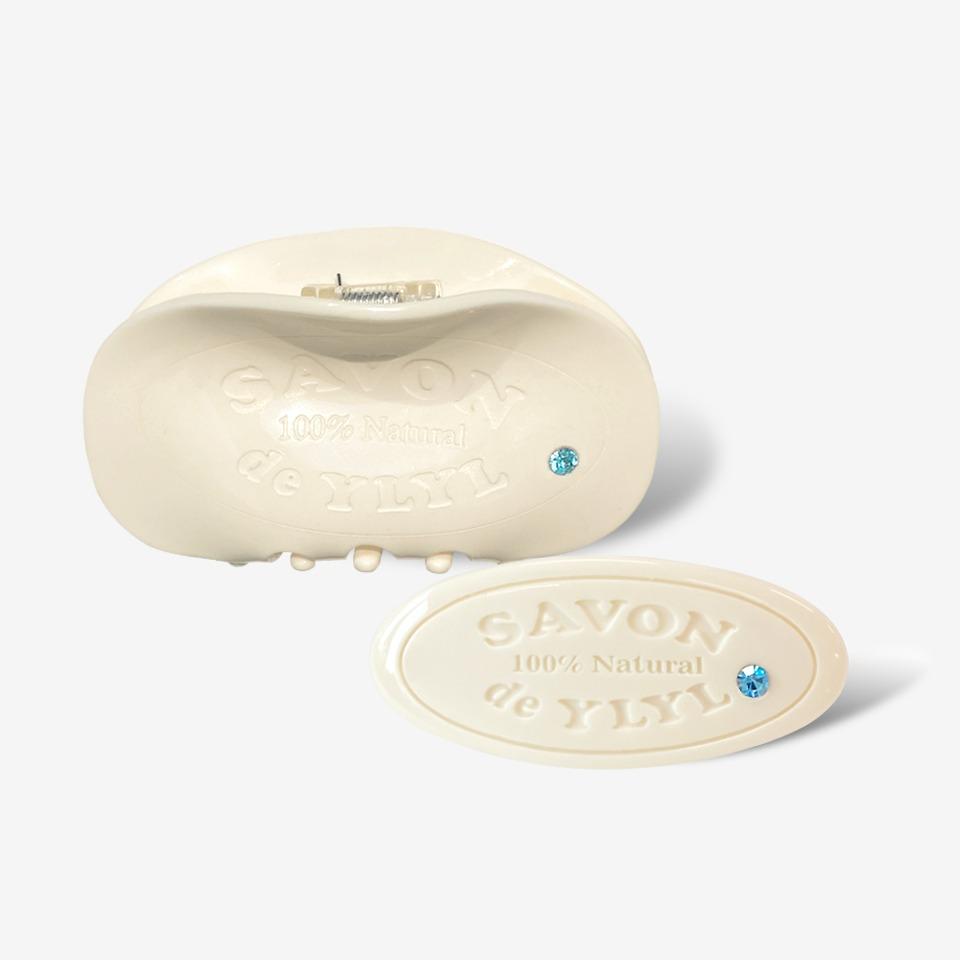 [친구와함께] Baby Savon barrette and claw set