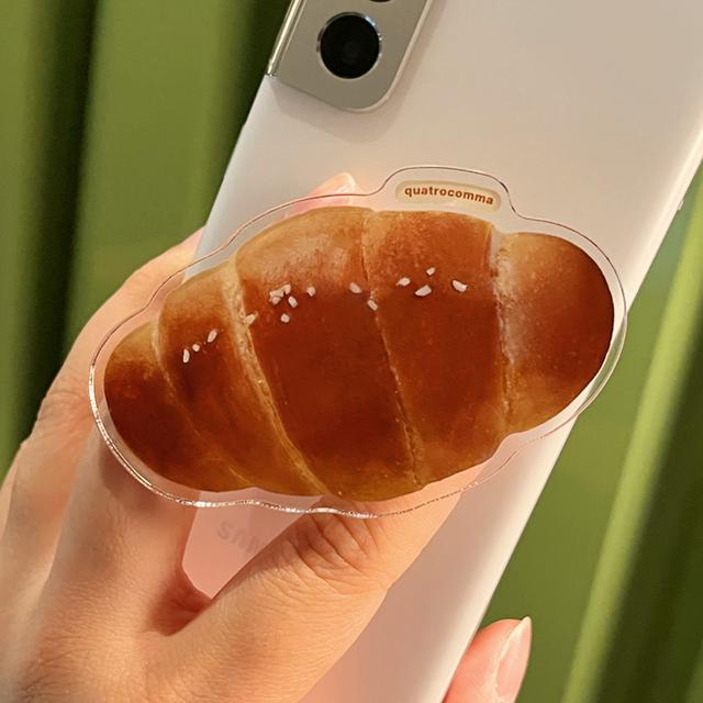 소금 빵 음식 그립톡 (자체제작)