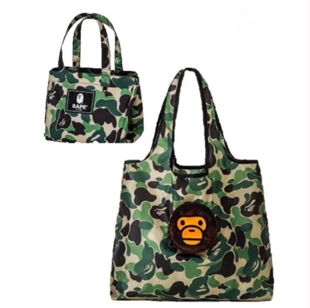 일본잡지부록 베이프 카모 토트백 +숄더백 세트