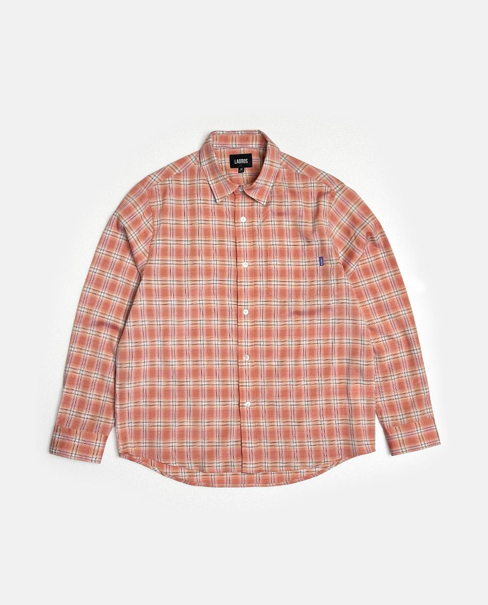 Western Plaid Shirts (Peach)