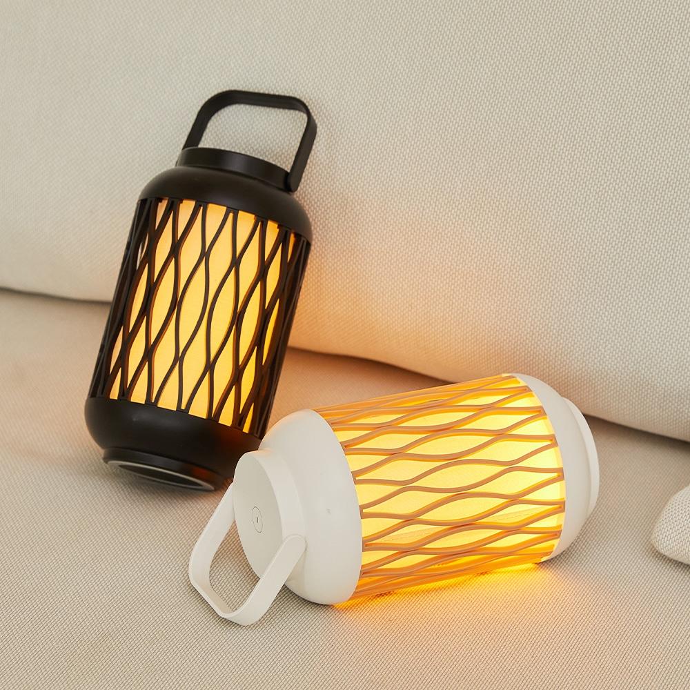 LED 무드등 화이트 PM-700WH 충전식 무드램프 빈티지 조명