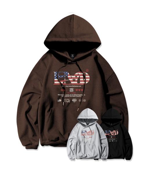 LAMO.COM 아메리칸 스웨트 오버 후디_2colors