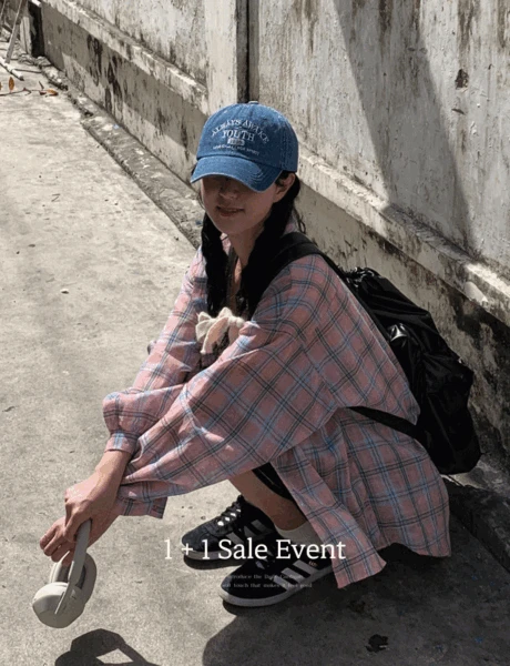 [1+1/살안타템] 이리스 체크남방