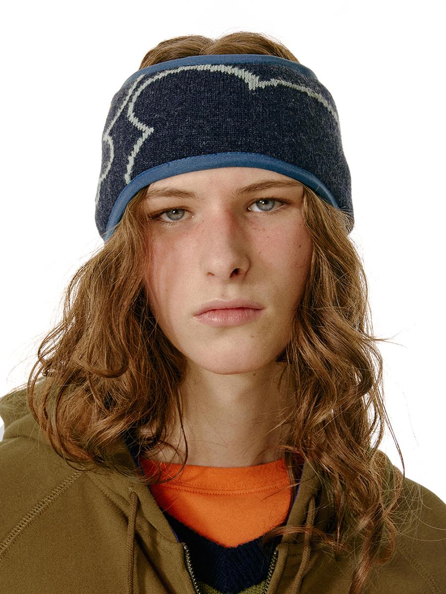 Thought Nest Headband Navy