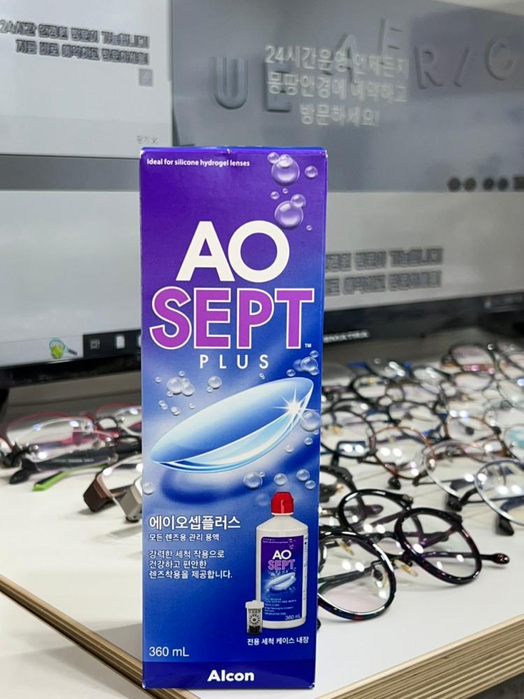 [렌즈관리용품] 알콘 옵티프리 에이오셉 플러스 360ml