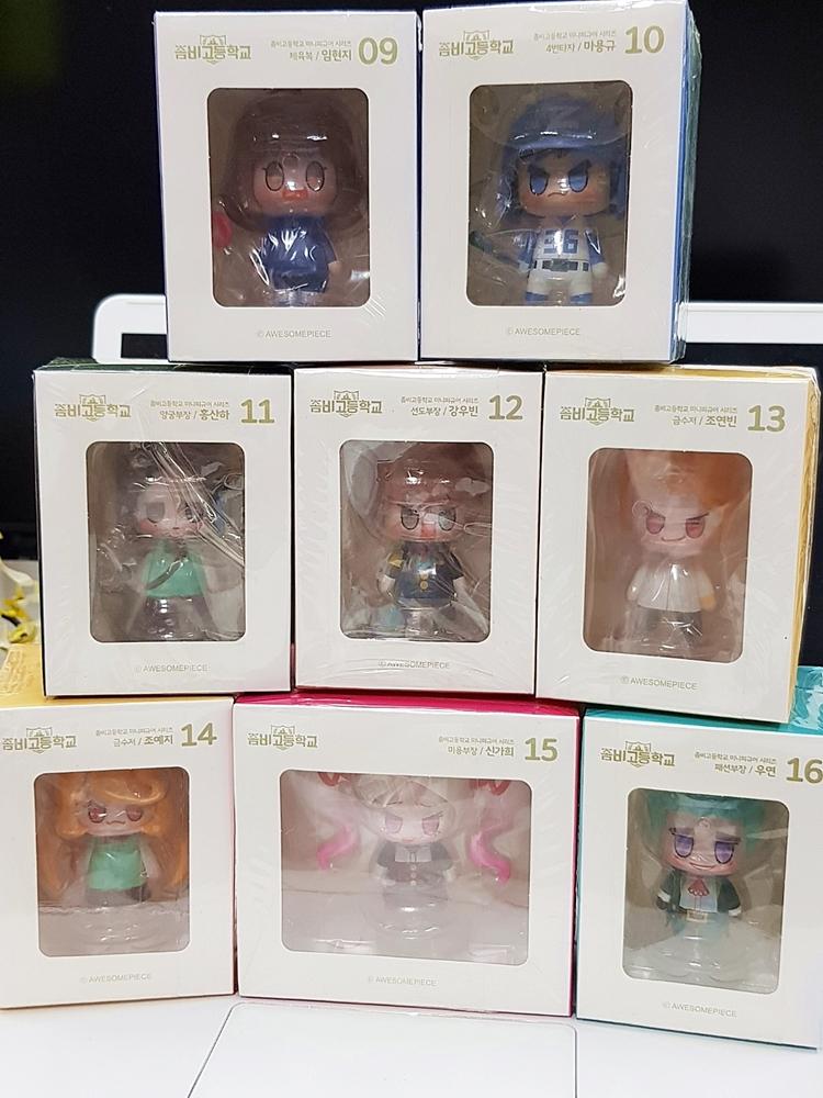 [당일발송] 좀비고등학교 피규어 1st 2nd 에디션 좀비고 1탄 2탄 [입고완료/캐릭터선택]