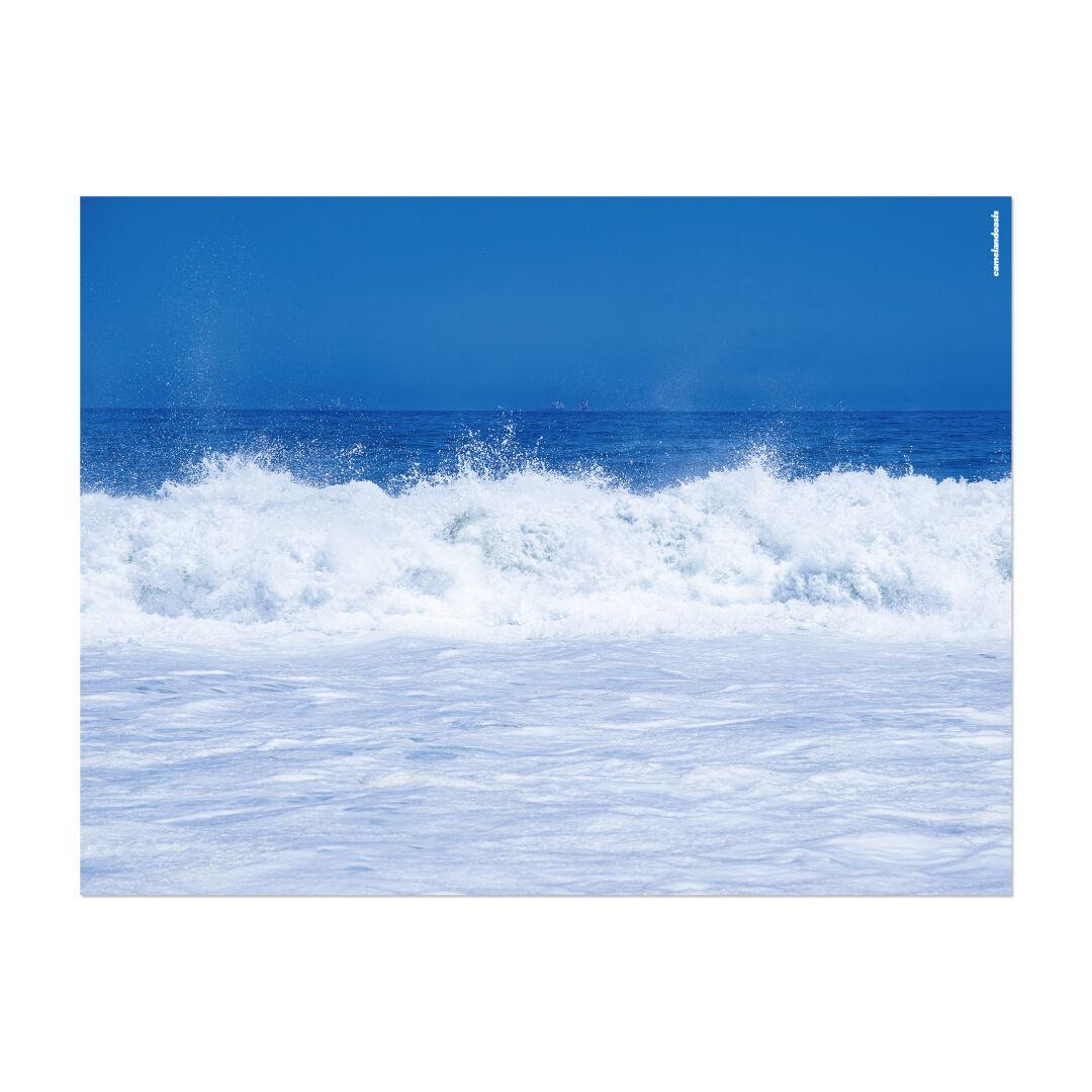 Untitled 15 브라질 코파카바나 바다 파도 포스터