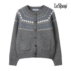 윈터 노르딕 버튼 니트 가디건 (BP9KC022A)