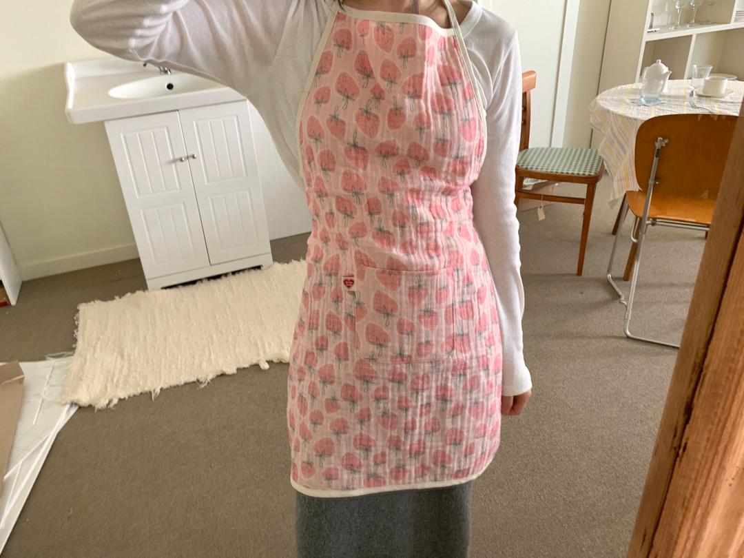 strawberry apron
