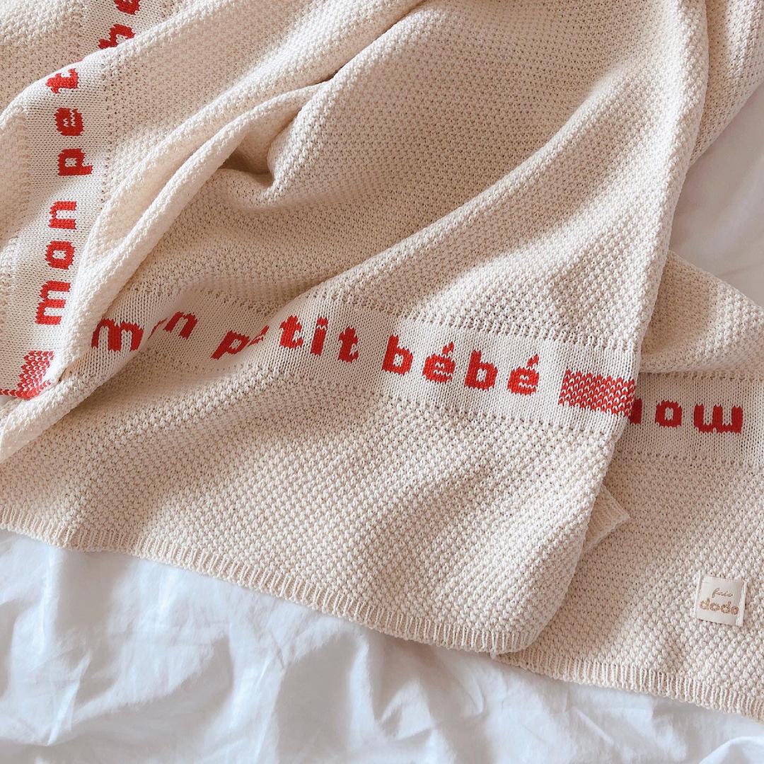 Petit knit blanket