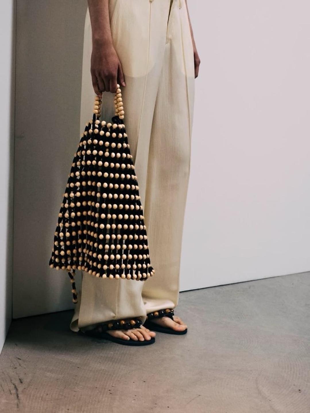 Cmmm Swdn Wooden Beads Bag | 후루츠패밀리