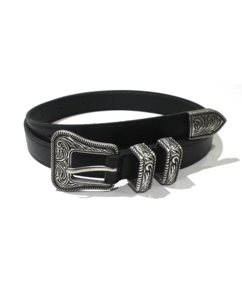 CONTRY ROCK WESTERN BELTS - BLACK