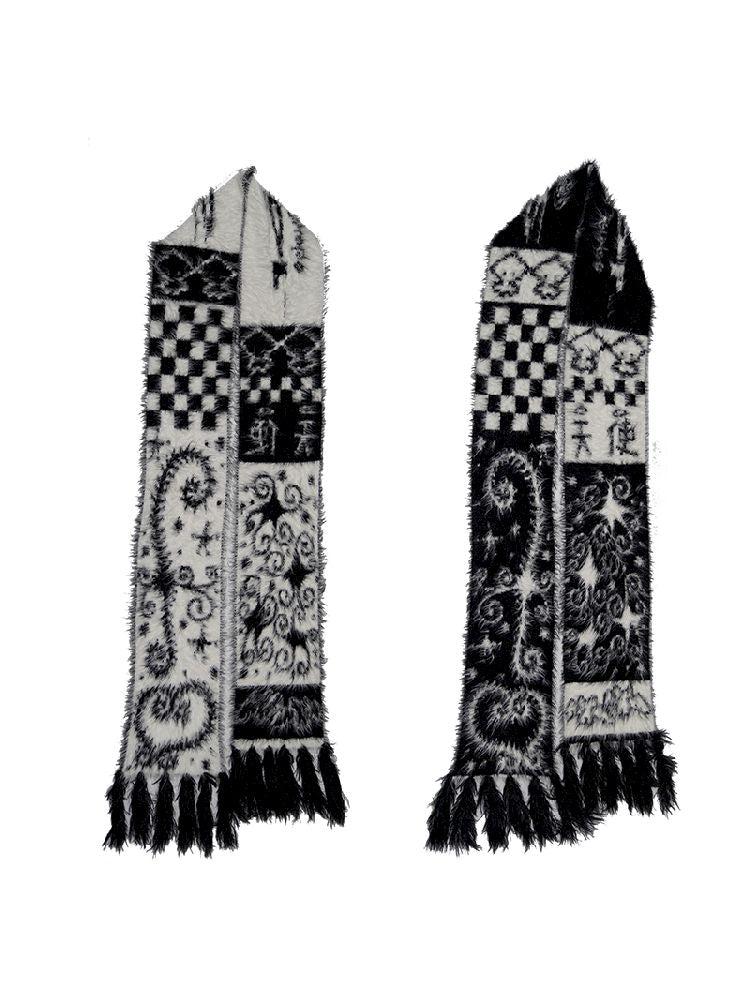 Long Faux Mink Scarf【s0000011196】