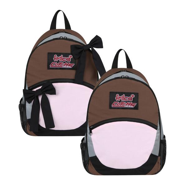 [COTCHS x FRILCA] WITH FRIENDS BACKPACK (BROWN)