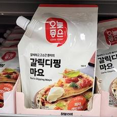 오늘좋은 갈릭디핑마요 (330G) 편리한 캡뚜껑 보관, 330g, 1개