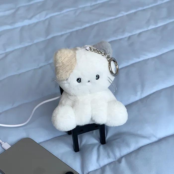 버디즈 보조배터리 고양이 삼색냥 4500mAh 미니 인형 배터리