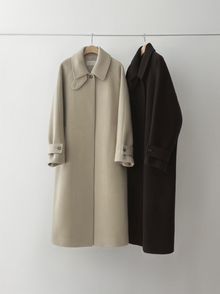 [BIG SALE] 민트 당일 / 온스 클로디 하이넥 울 코트 카라 싱글 울100 롱