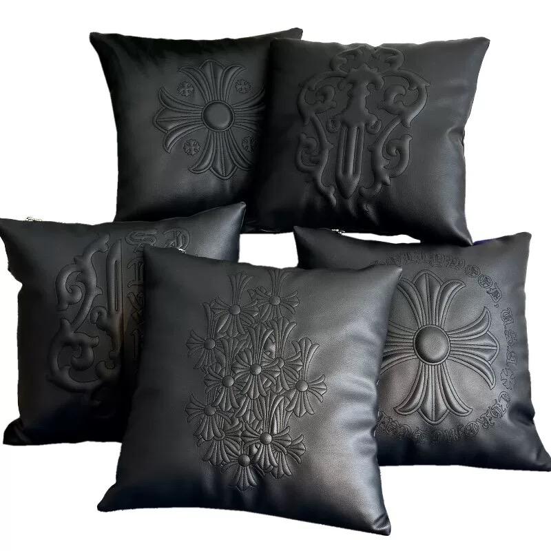 chrom leather cushion [다양한스타일]