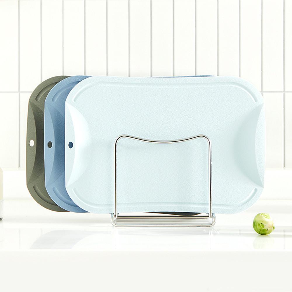 도블레 칼집 안나는 이유식 도마 (소) 4종세트 (도마3종+스테인리스 도마 스탠드)