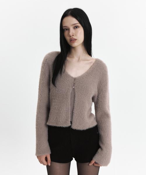 C SOFT KNIT CARDIGAN SET-UP_BEIGE