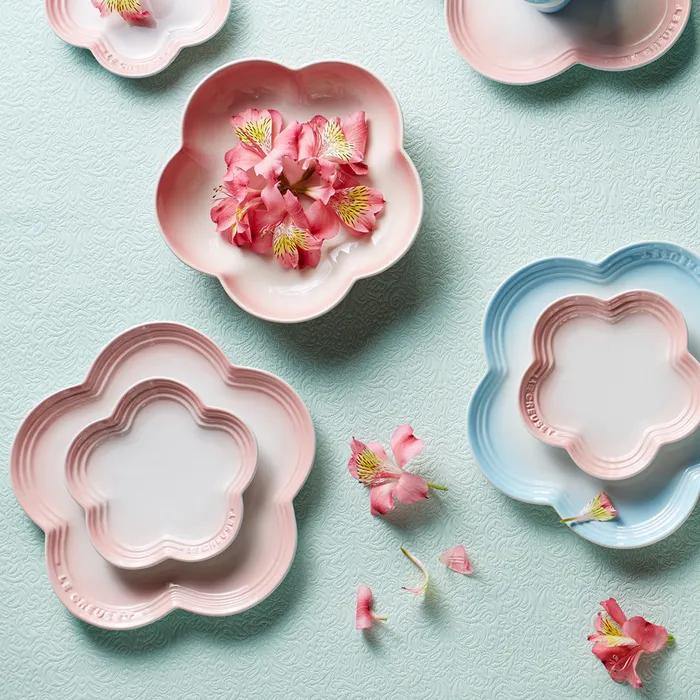 플라워 접시 14cm (색상선택)