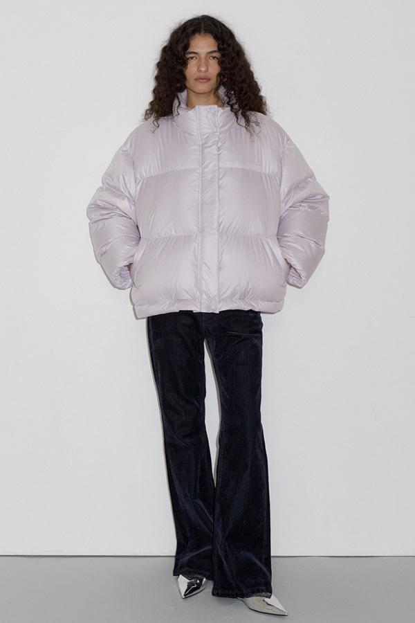 GLOSSY DOWN PADDING_SILVER