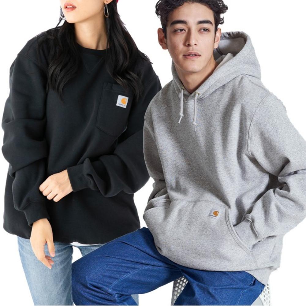 칼하트 미드웨이트 써멀 후드티 맨투맨 후드집업 K121 K122 K288