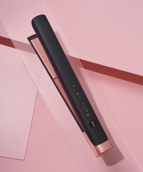 무빙쿠션 세라믹 코팅 열판 판고데기 플랫핑크 SW3A01MA (+고데기캡 증정)