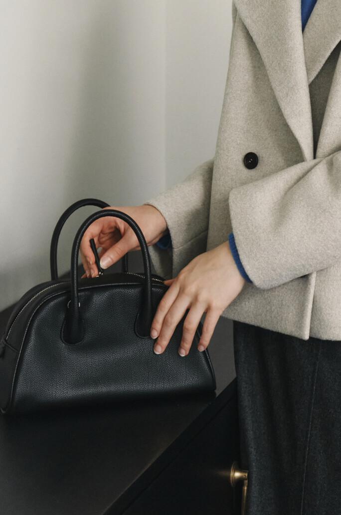 [SJSJ] 레더 투웨이 백 & 레더 메탈 엠블럼 참