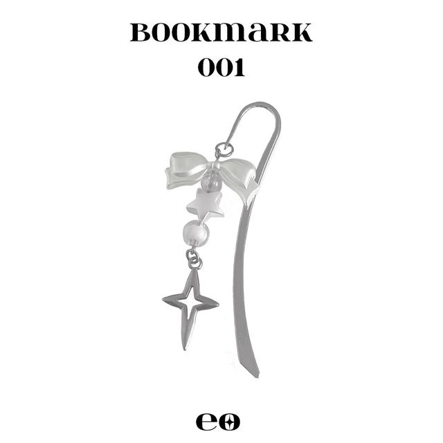 Ribbon Shine Bookmark 001 리본 반짝 북마크 비즈책갈피