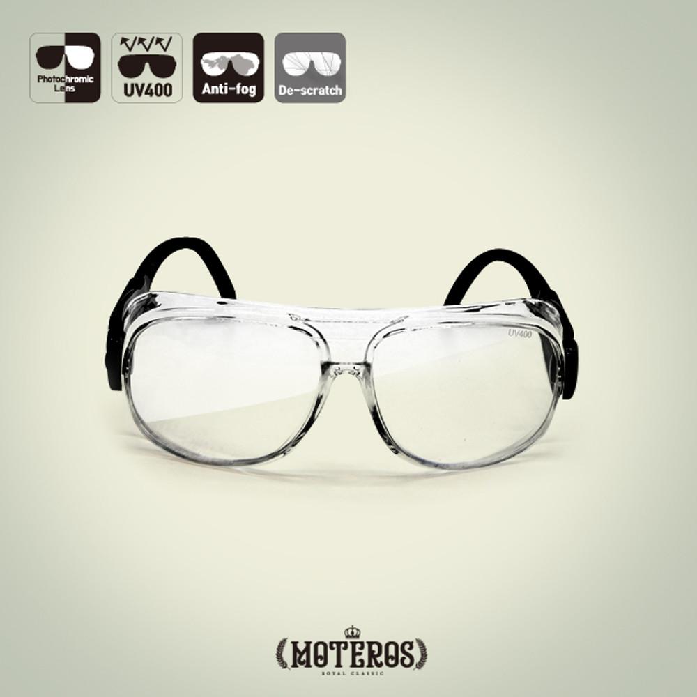 [변색 고글] 레트로버 바이크 오토바이 방풍 고글