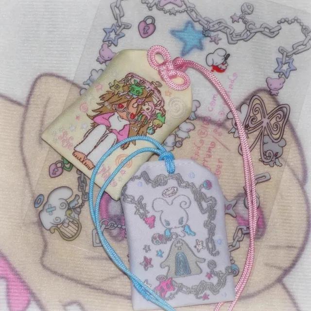 유니크 오마모리 행운 키링