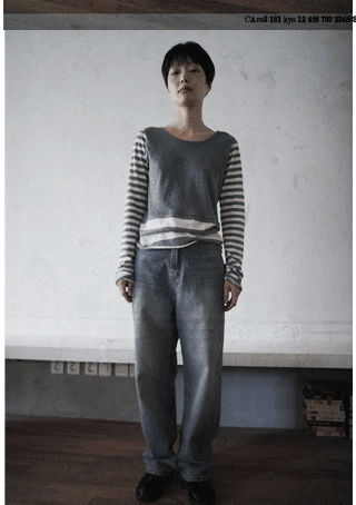 rough vintage washing jean (3colors)
