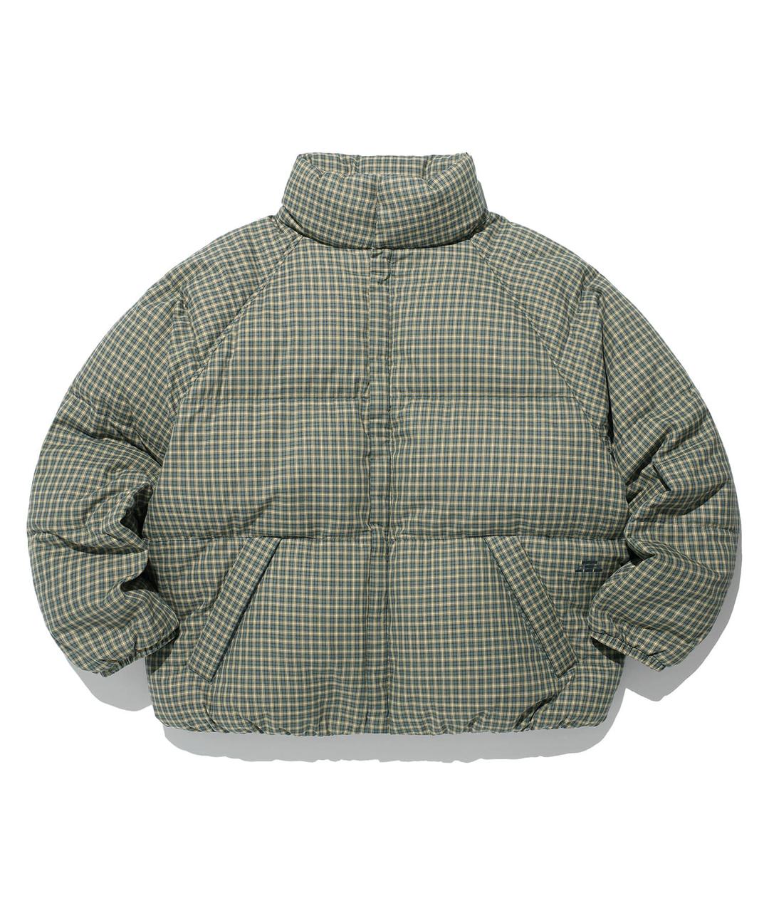 ffats check down puffer[blue]