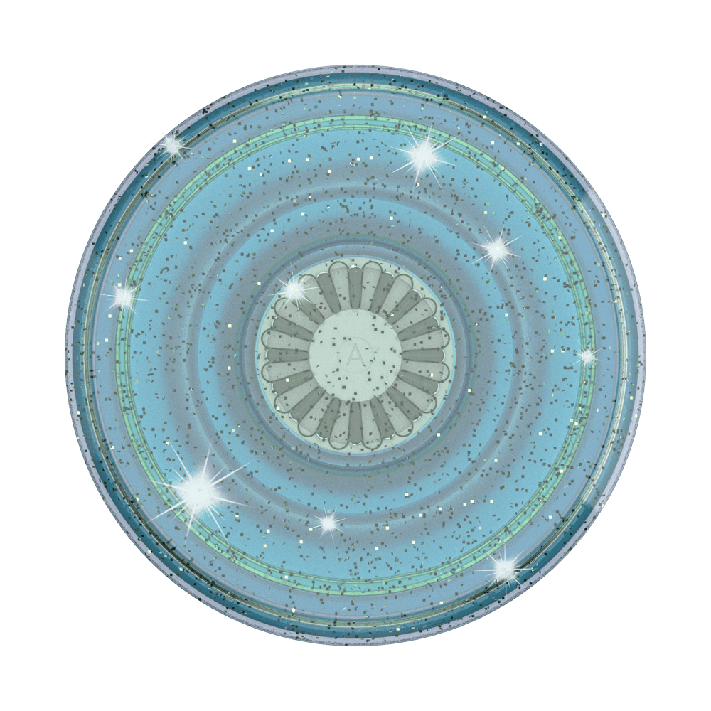 Translucent Glitter Mint