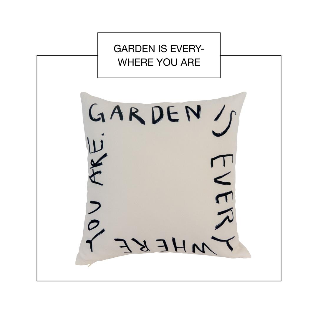[쿠션#01] Garden is everywhere you are