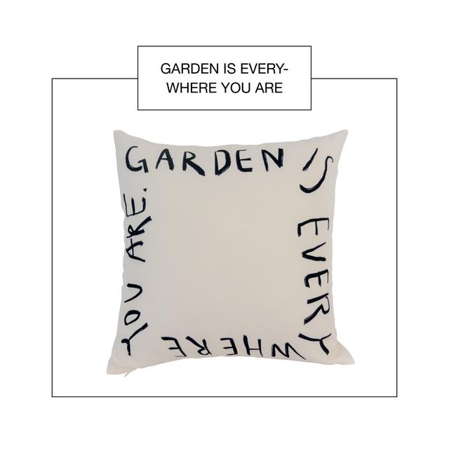 [쿠션#01] Garden is everywhere you are