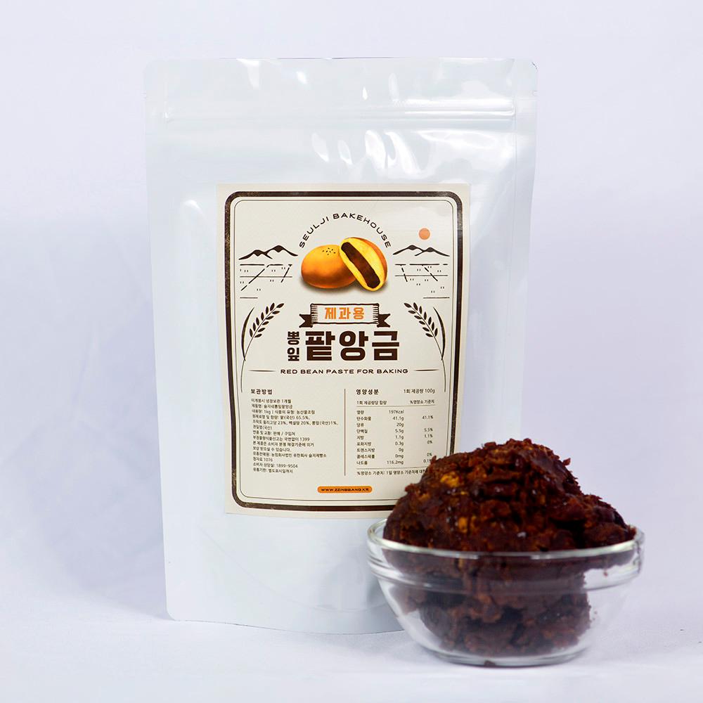 국산 저당 팥앙금 1kg /붕어빵 앙버터/홈메이드제빵