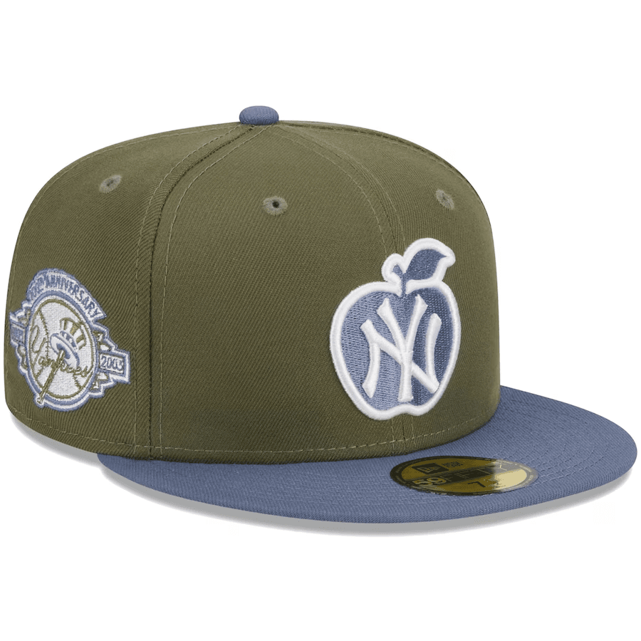 Men's New York Yankees New Era Olive/Blue 59FIFTY Fitted Hat