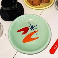 SPACE PLATE 17 (GREEN) _ 디저트/사이드 플레이트 19cm