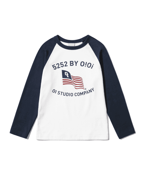 OLD GLORY LONG SLEEVE T-SHIRT [WHITE]