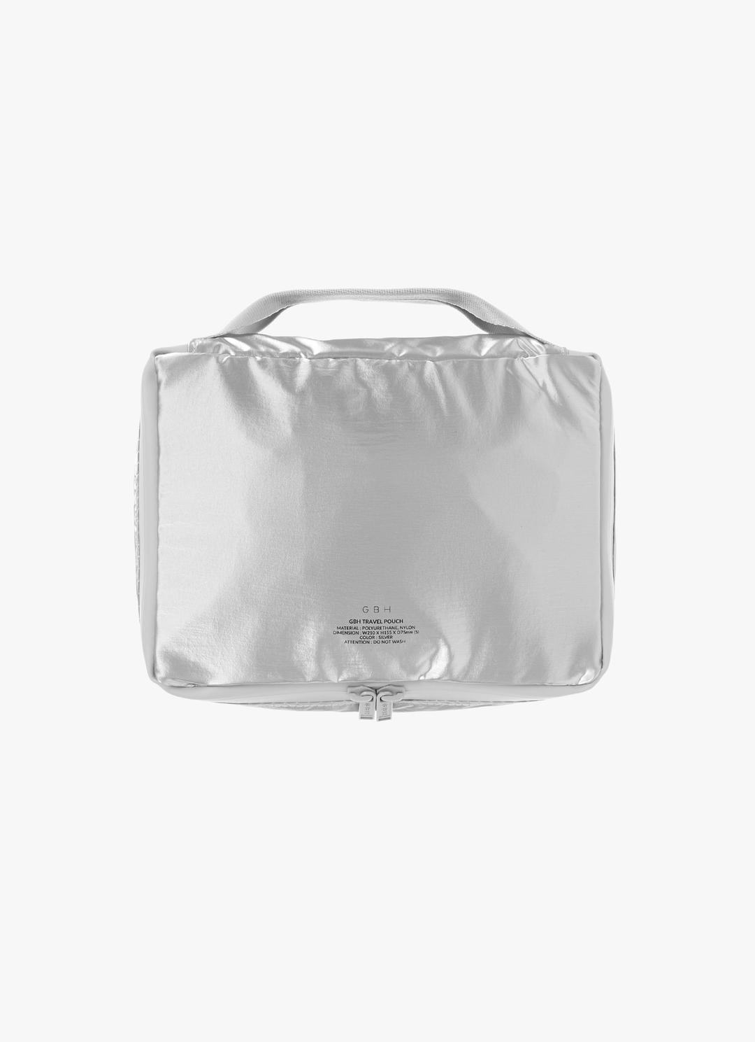 TRAVEL POUCH / SILVER