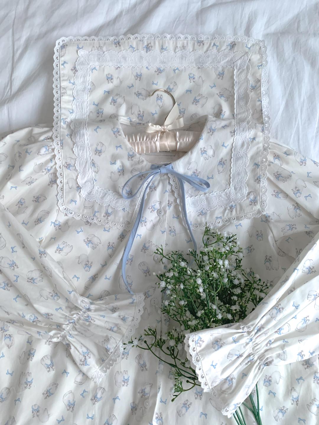Angelic Sailor Collar Bl + Hair Scarf (Kitten)