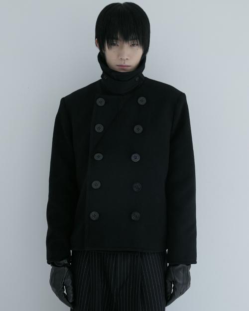 PEA COAT (BLACK)