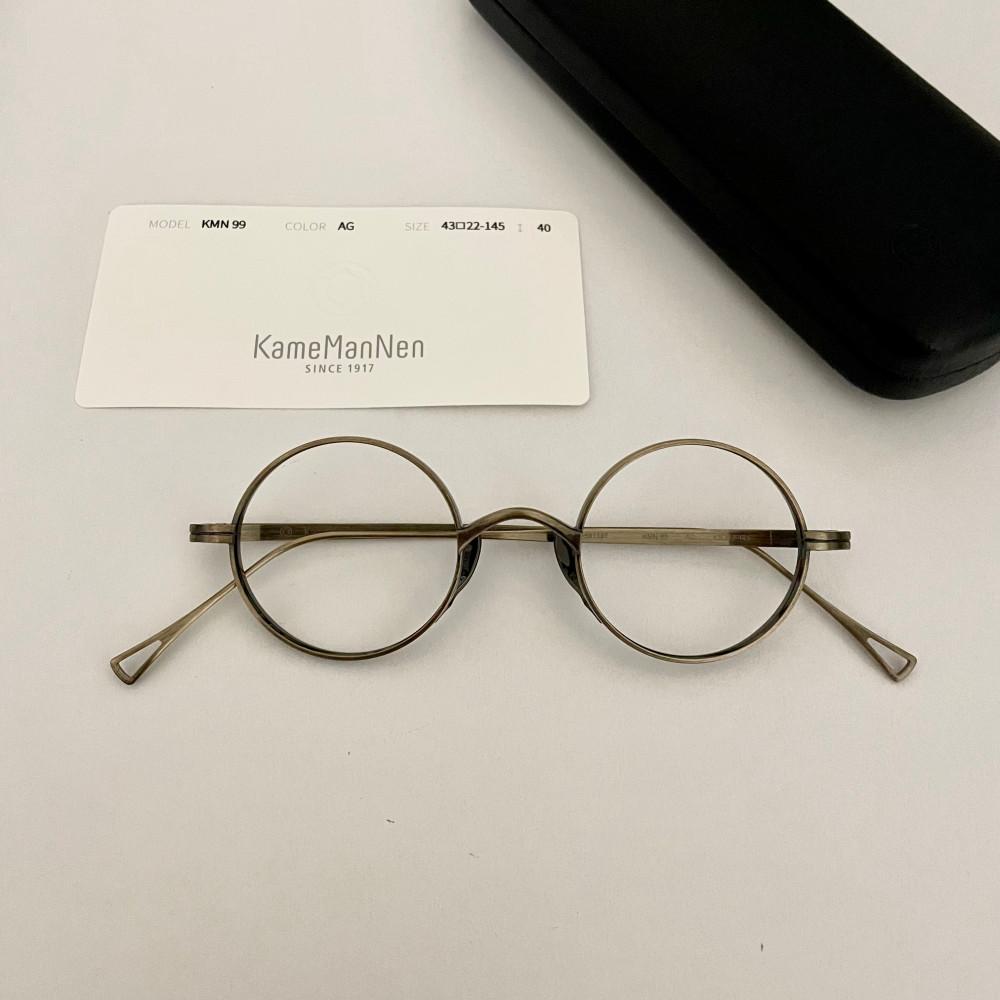가메만넨99 KMN-99 43사이즈 AG 티타늄안경, 일본안경