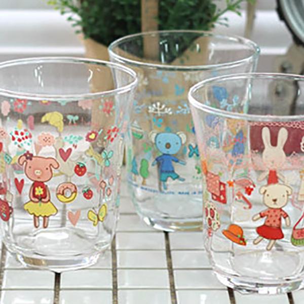웰리스 유리컵(3color)