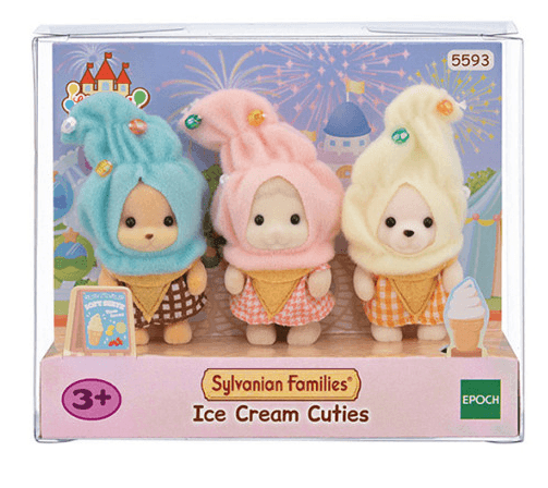 실바니안 패밀리 공식 5593-베이비 코스튬 트리오 아이스크림