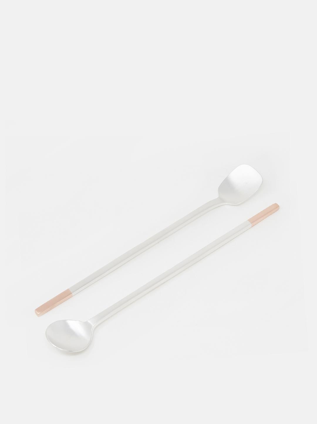 Pure Copper & Silver Soda Spoon